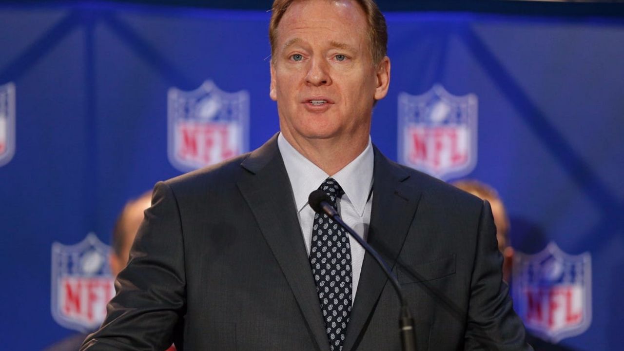 Roger Goodell dirigirá el Draft 2020 de la NFL desde el sótano de su casa