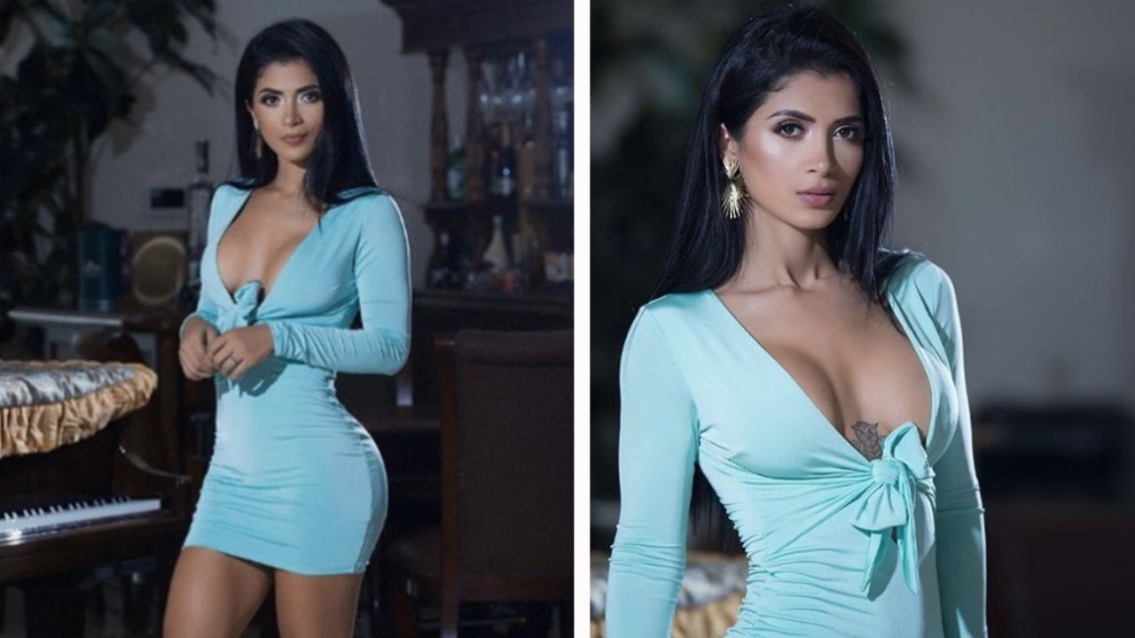 Kimberly Flores, esposa de Edwin Luna, desata críticas por sus “senos caídos”