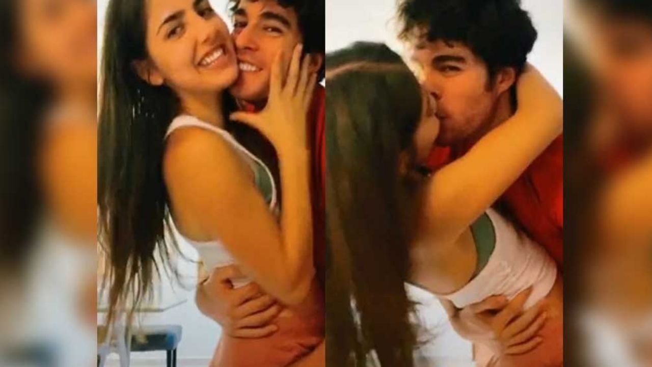 VIDEO: ¡Cero pudor! Michelle Renaud y Danilo Carrera se comen a besos en Tiktok