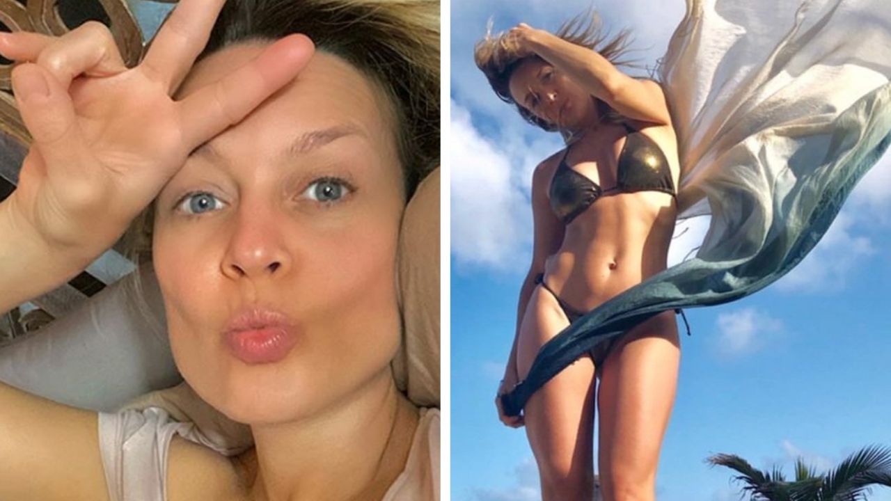 Fey le pone su toque picoso a la cuarentena con fotos de su bikini más pequeño