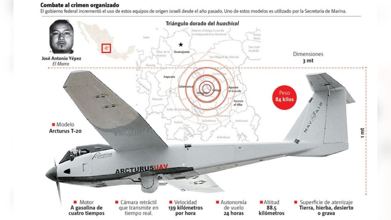 Con dron, Fuerza Aérea redobla vigilancia en zona operativa de ‘El Marro’