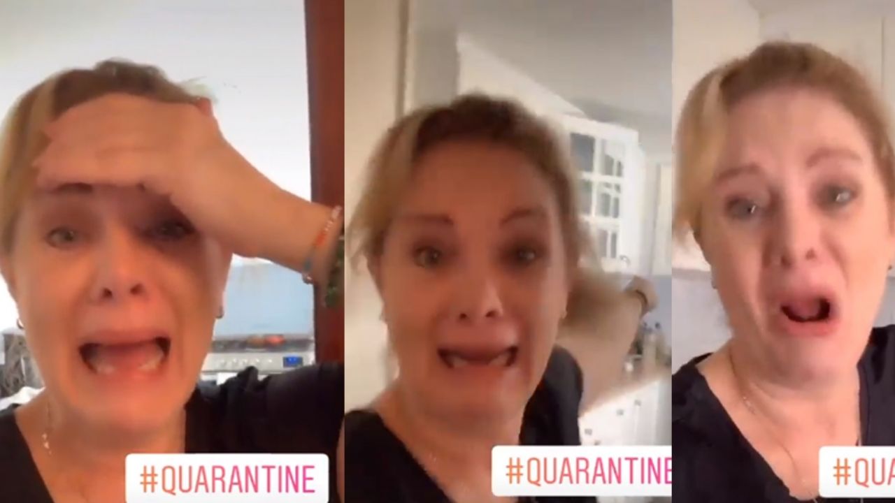 ¡Enloquece! Érika Buenfil ya no soporta ser ama de casa y así lo demuestra