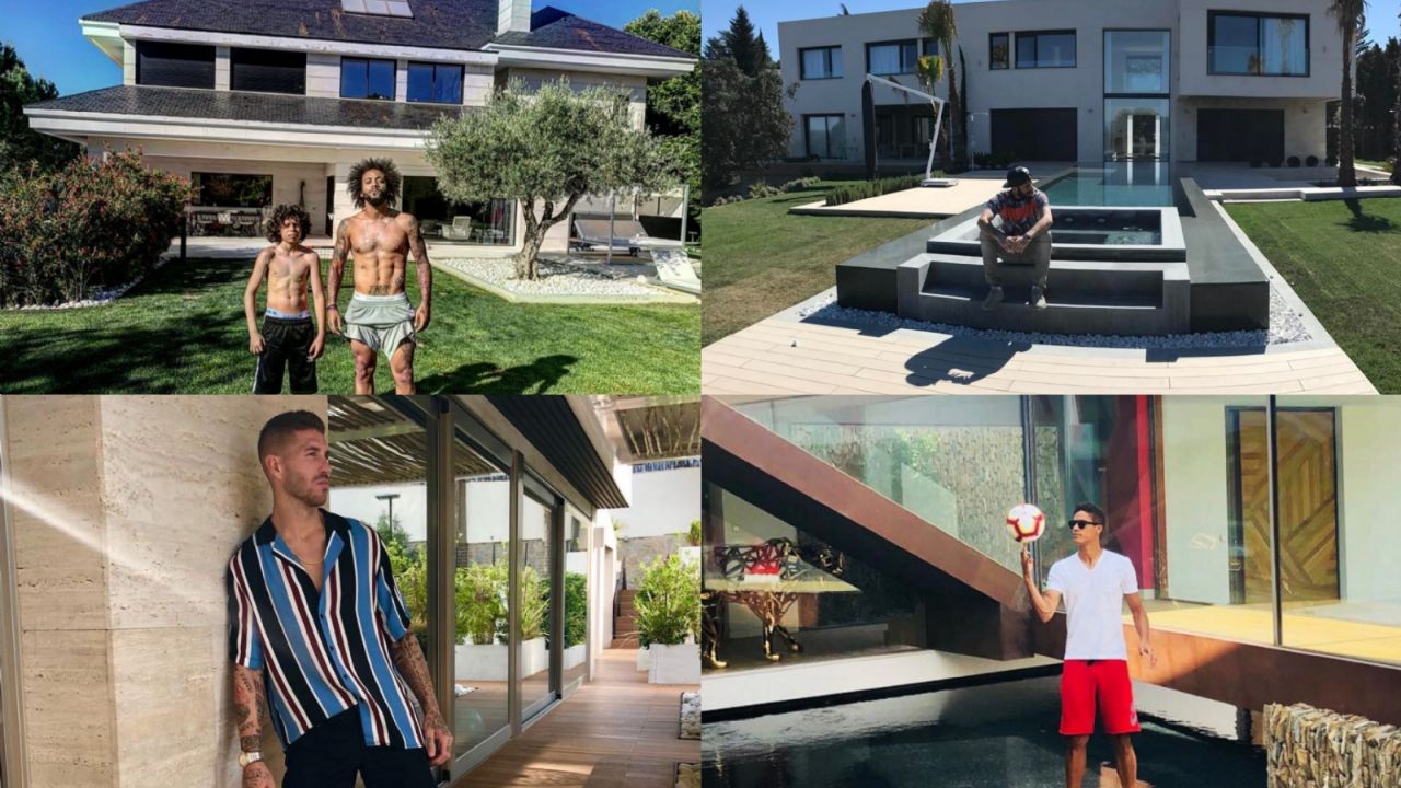 Ante crisis por Covid-19, famoso futbolista presume lujosa mansión ¡con lago incluído!