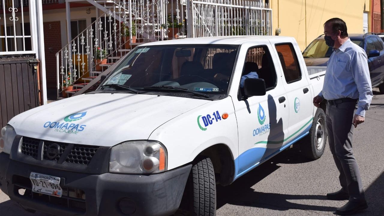 Cajeme: Inicia cobranza de agua a domicilio ante contingencia por Covid-19