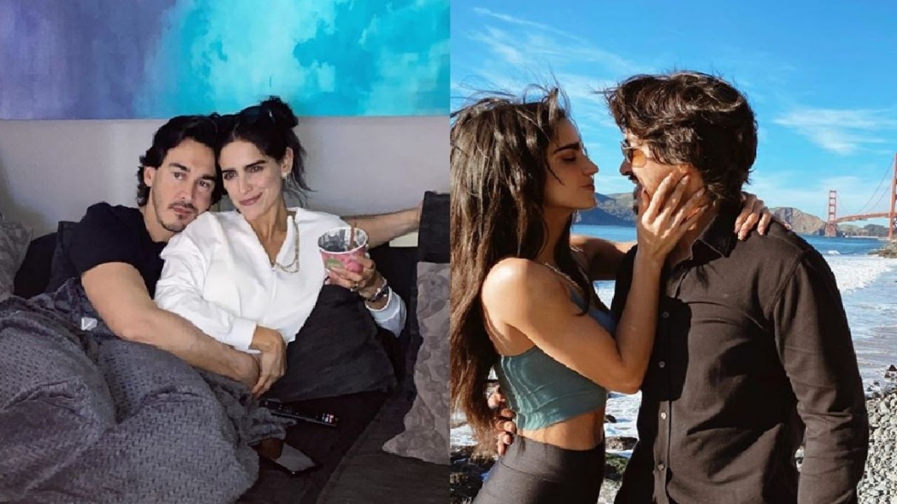 “Esa mano”: Bárbara de Regil y su esposo se ponen “cachondos” mientras se besan