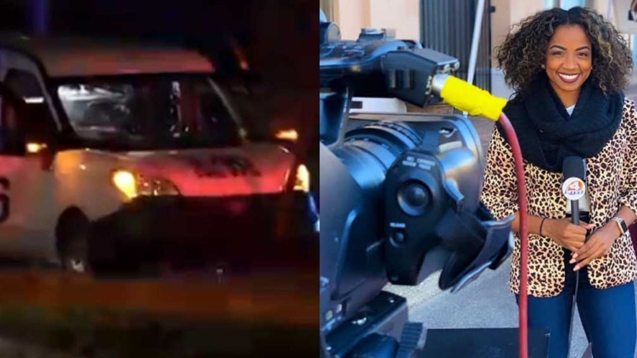 ¡De película! Embarazada roba van de noticiero mientras reportera seguía adentro