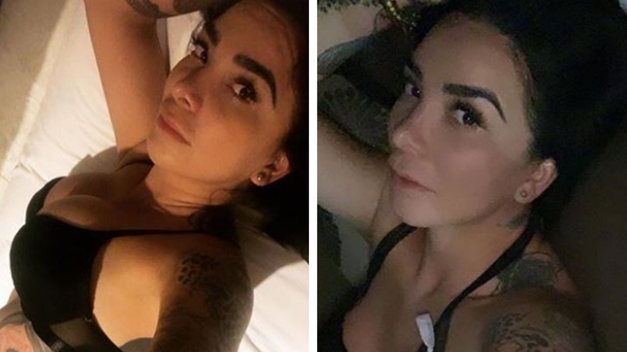 Desde la cama, ‘Wanders Lover’ se quita la bata para lucir su ropa interior