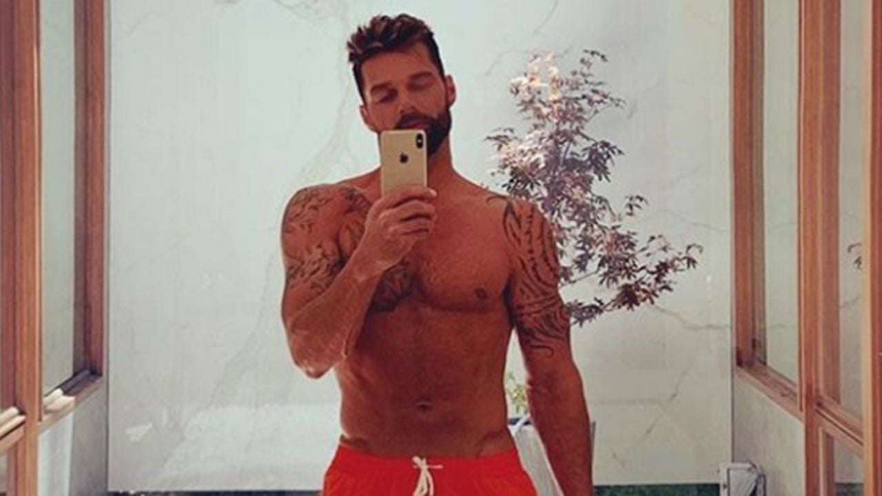 Ni el Covid-19 lo detiene: Ricky Martin graba videoclip con celular y desde el garaje