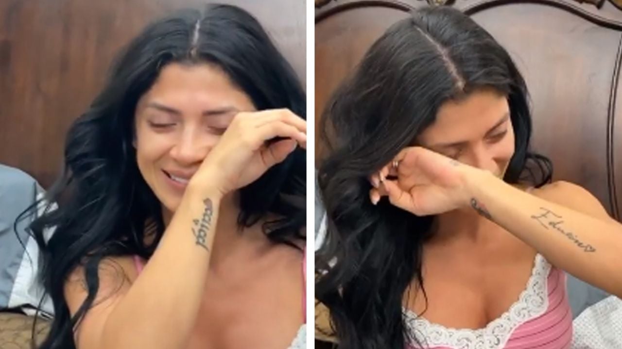 Edwin Luna da sorpresa de cumpleaños a Kimberly Flores y hasta la hace llorar