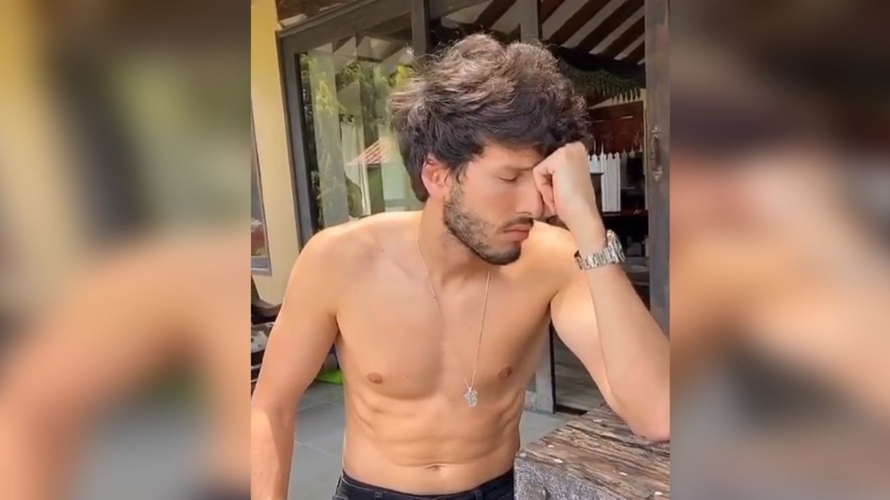 Sebastián Yatra hace tremendo berrinche por no dejarlo comer durante la cuarentena