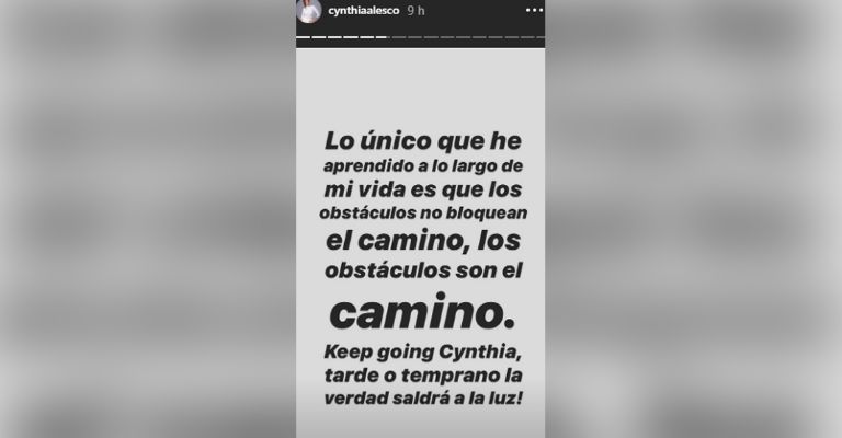 Cynthia Respuesta