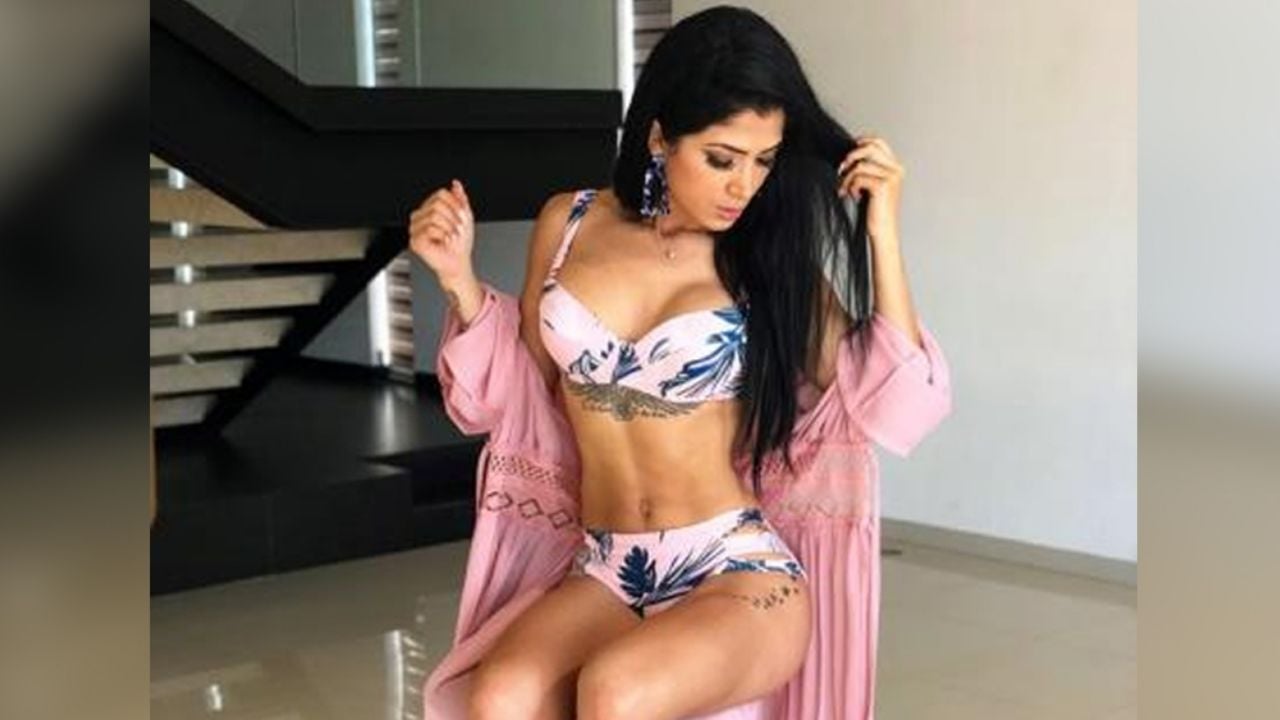 Esposa de Edwin Luna acalora la cuarentena al lucirse con apretados leggings