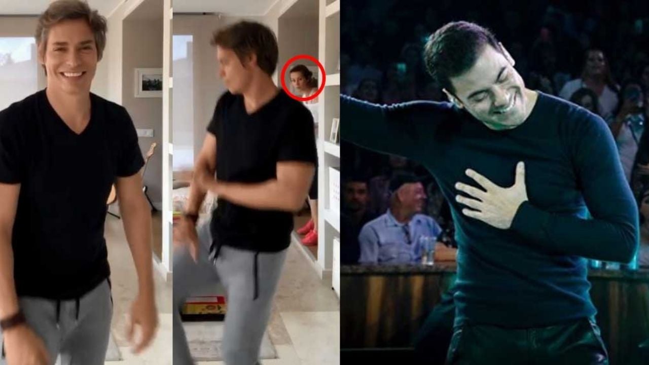 VIDEO: Tutorial de Baute es ‘arruinado’ por su esposa y hasta Carlos Rivera se burla