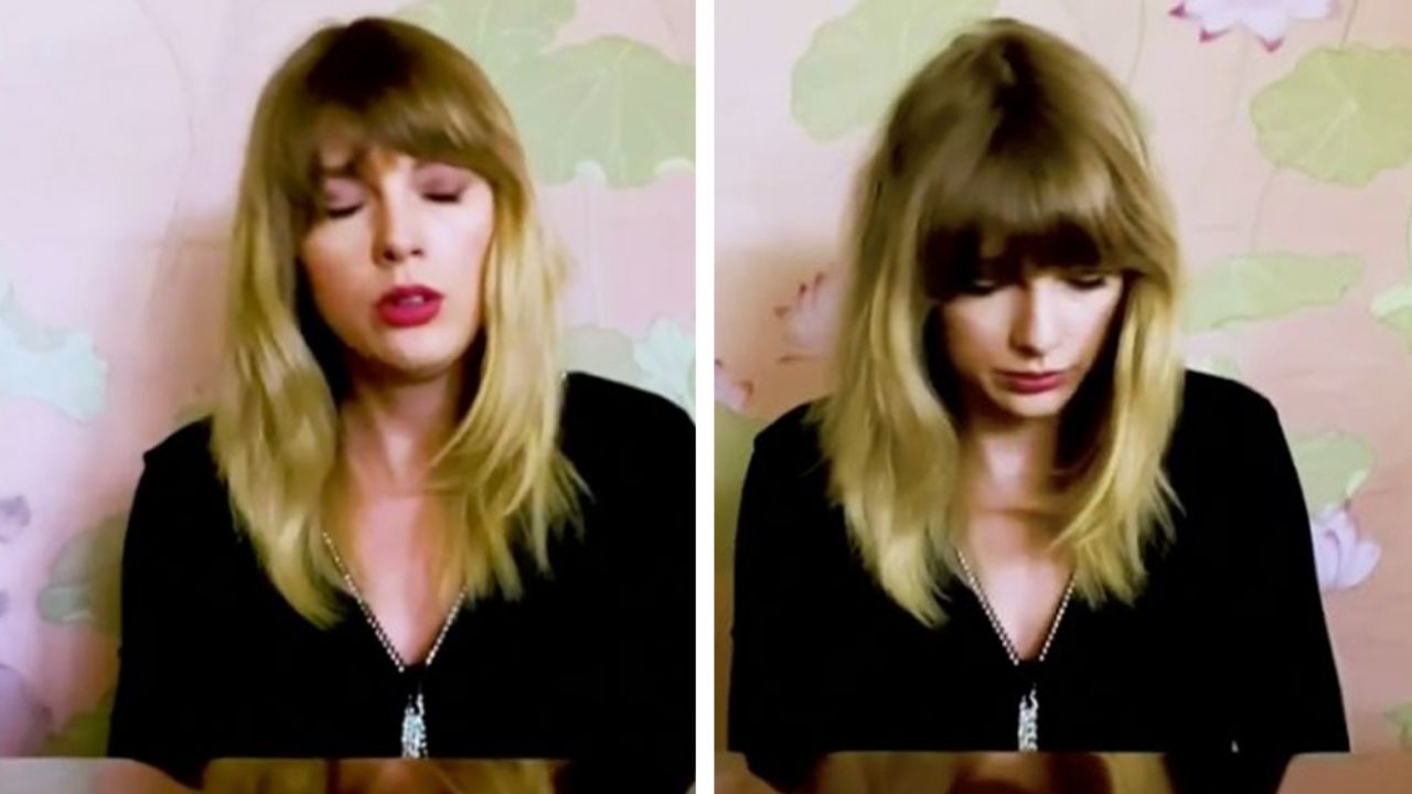 VIDEO: Al borde del llanto, Taylor Swift canta canción para su madre con cáncer