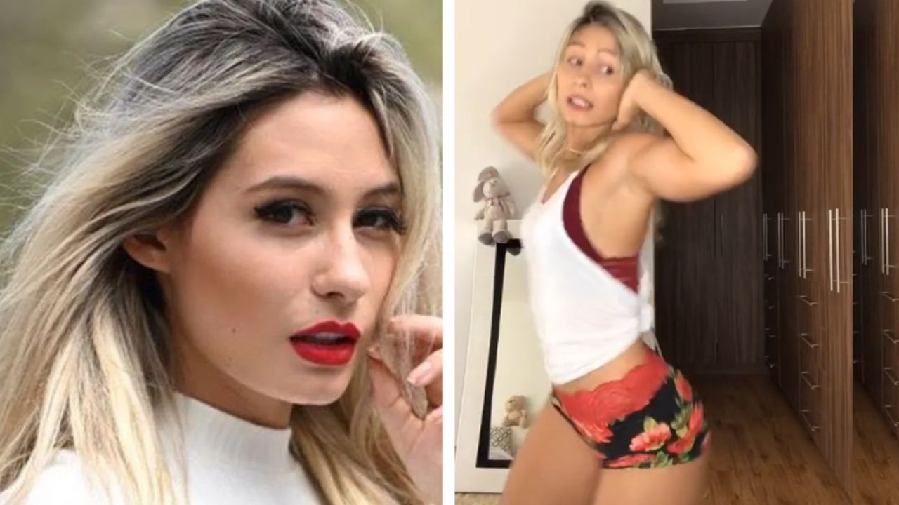 Issa Vegas y sus gruesas piernas conquistan TikTok con minishort floreado