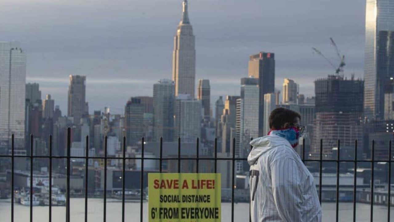 Nueva York registra un descenso de contagios por pandemia de Covid-19