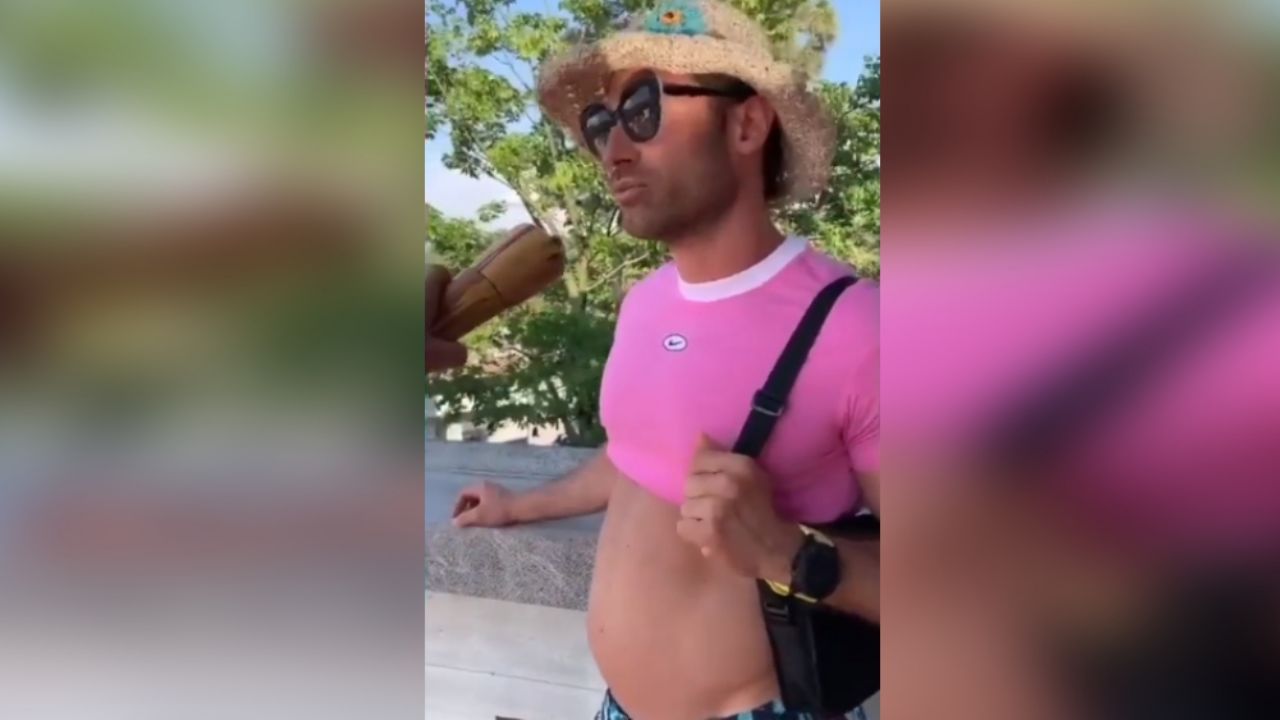 Sebastián Rulli se se vuelve sensación en Instagram y TikTok al vestirse de mujer embarazada: “Ay mariposa”