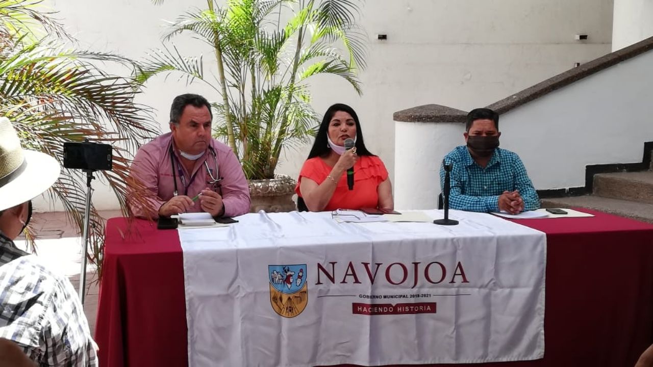 Alcaldesa de Navojoa asegura que Covid-19 está controlado gracias a sus acciones