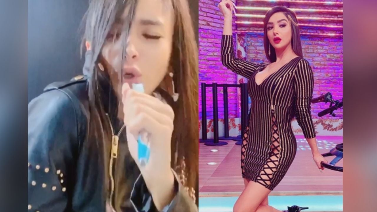 “Drogada y borracha”: Así aparece Serrath de ‘Enamorándonos’ en plena cuarentena