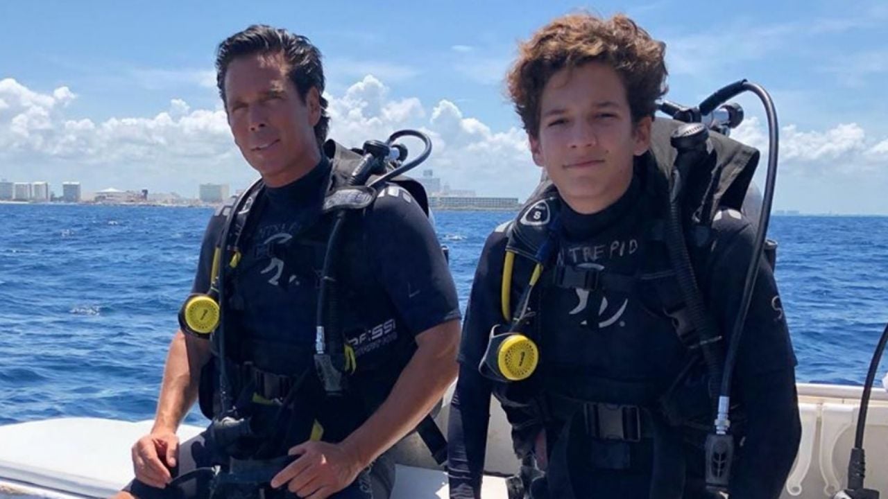 Roberto Palazuelos sorprende a fans en Instagram con foto inédita junto a su hijo