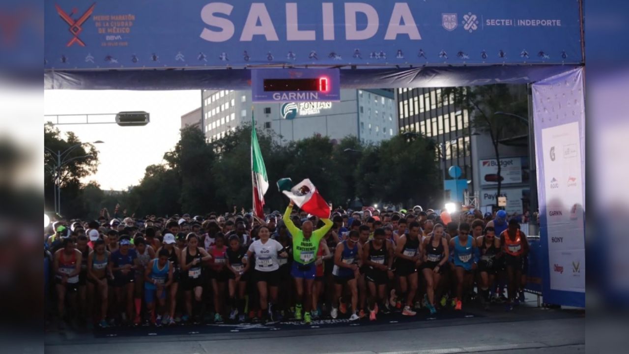 Ante la crisis por el Covid-19, el Medio Maratón de la CDMX es pospuesto