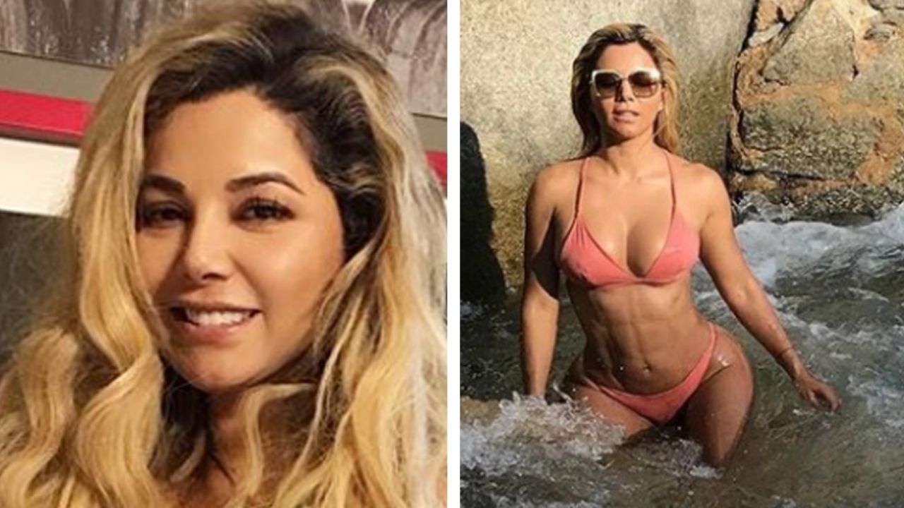 Sol, arena y sensualidad: Aleida Núñez desborda sus atributos en minúsculo bikini