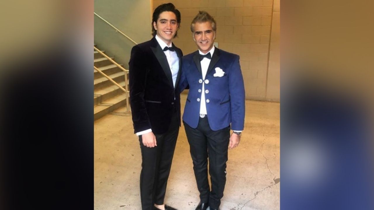 “El niño de papá”: Alejandro Fernández Jr. enternece con inédita foto con ‘El Potrillo’