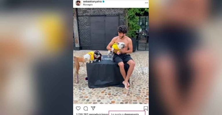 Sebastían Yatra recibe 'like' de Danna Paola