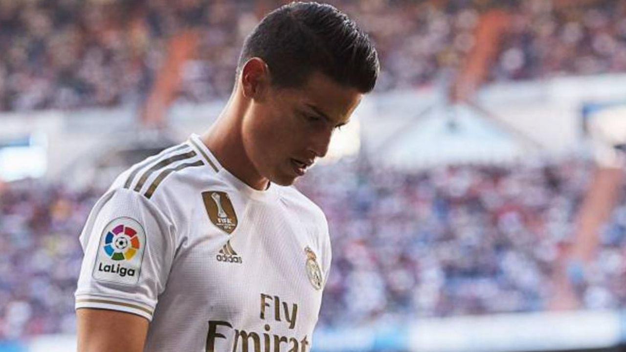 El Real Madrid pone a James Rodríguez como transferible para el mercado de fichajes