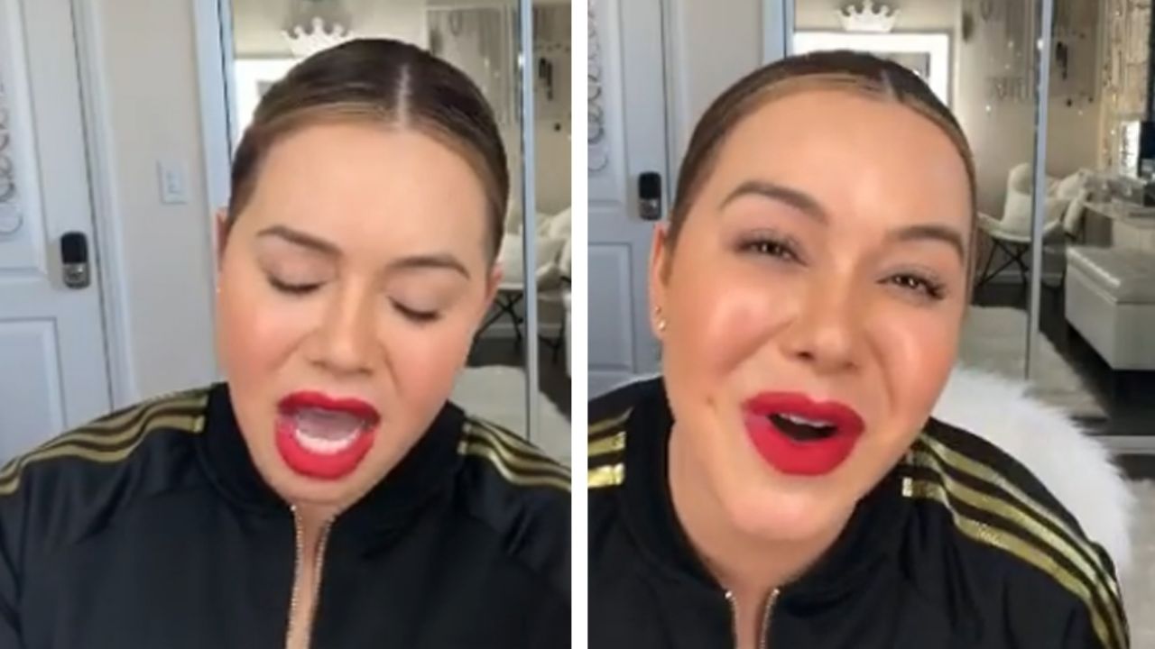 VIDEO: Chiquis Rivera muestra sus dotes vocales con canción de David Bisbal