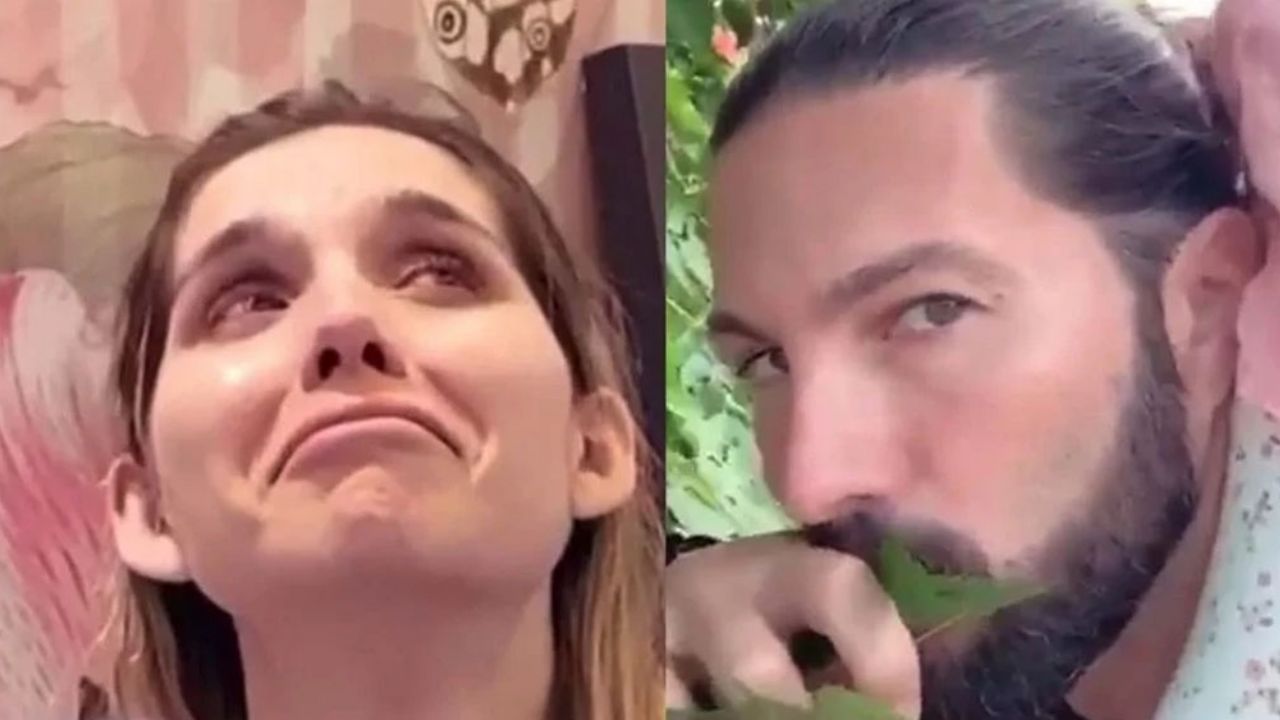 Poncho de Nigris obliga a su esposa a cargar una TV: “No estás embarazada, sí puedes”