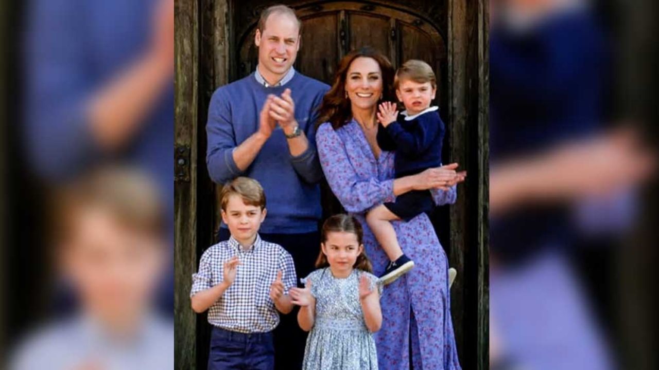 Gesto de Kate y William para honrar a personal médico deja linda postal familiar