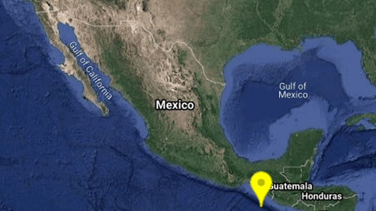 Chiapas registra sismo magnitud 5 con epicentro en Ciudad Hidalgo