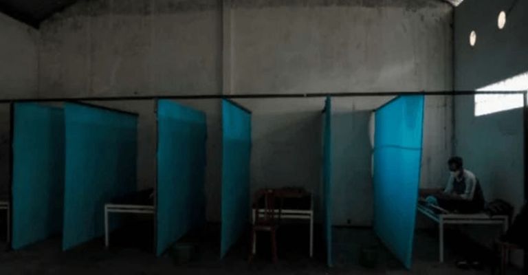 Casa embrujada acondicionada para cuarentena