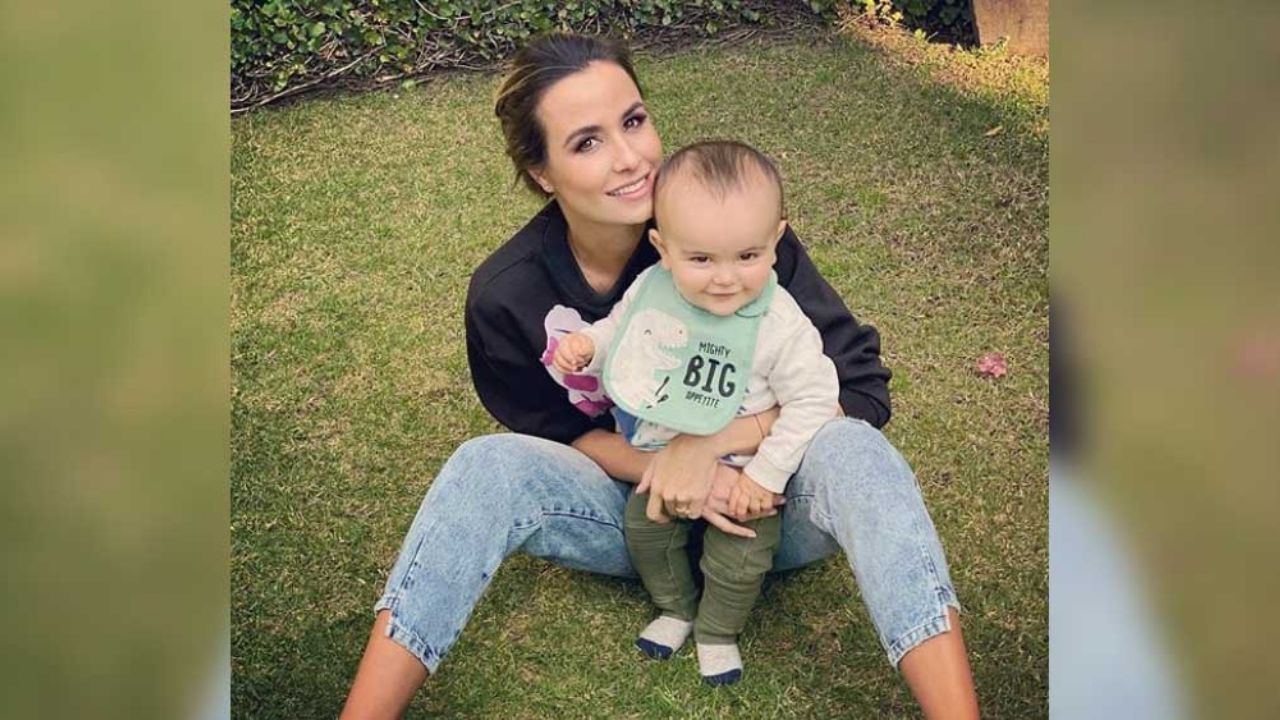 VIDEO: Tras vencer el Covid-19, Odalys Ramírez celebra 1 año de su bebé Rocco