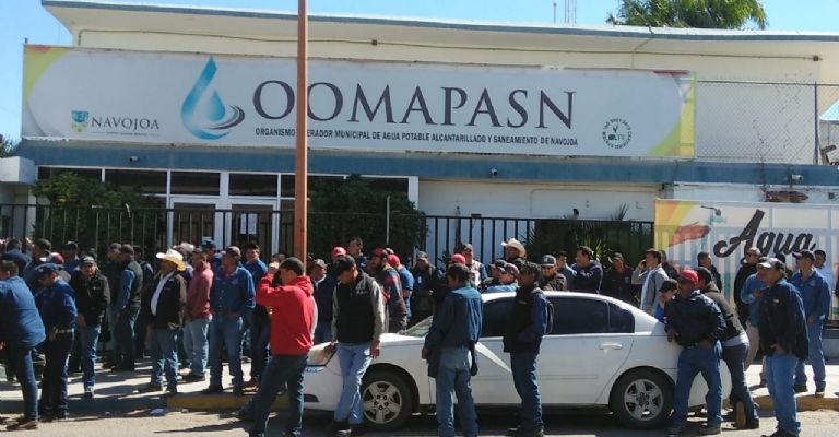 Los actos de corrupción en Oomapasn ha originado varios plantones en el año