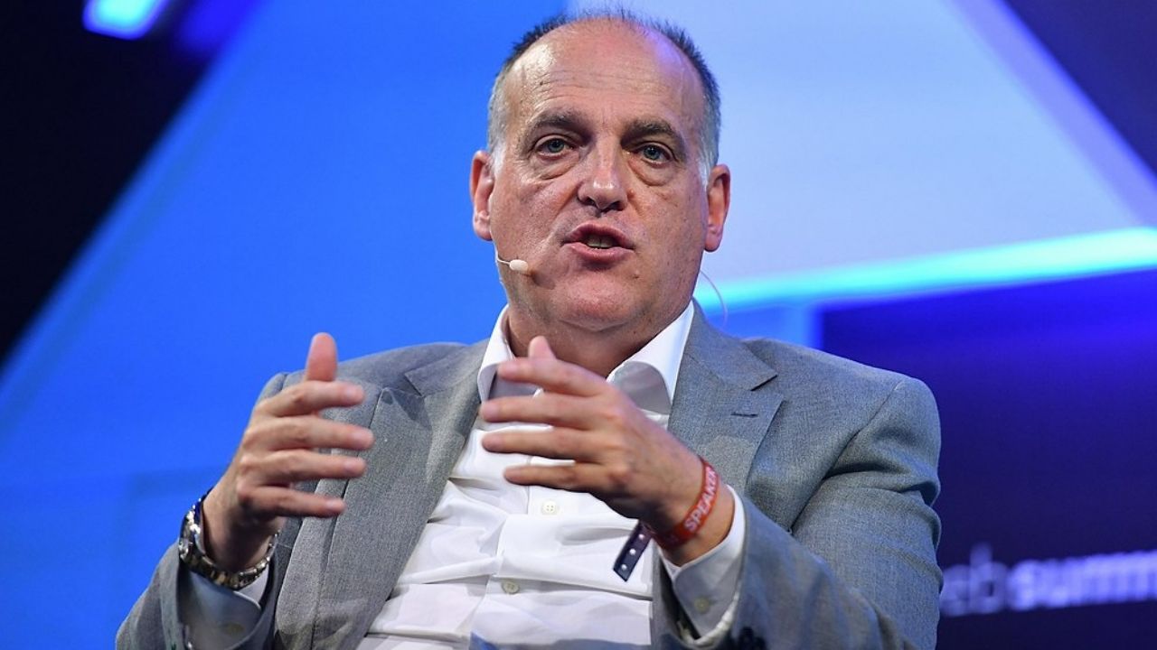 Javier Tebas afirma que se contempla la cancelación de LaLiga, pero que habrá descensos