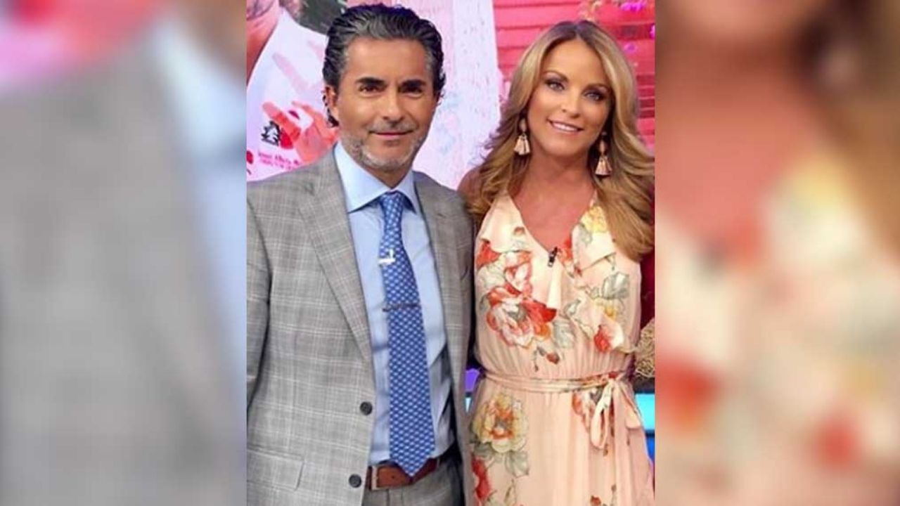 Novia del ‘Negro’ Araiza revela cómo inició su romance con el conductor de ‘Hoy’