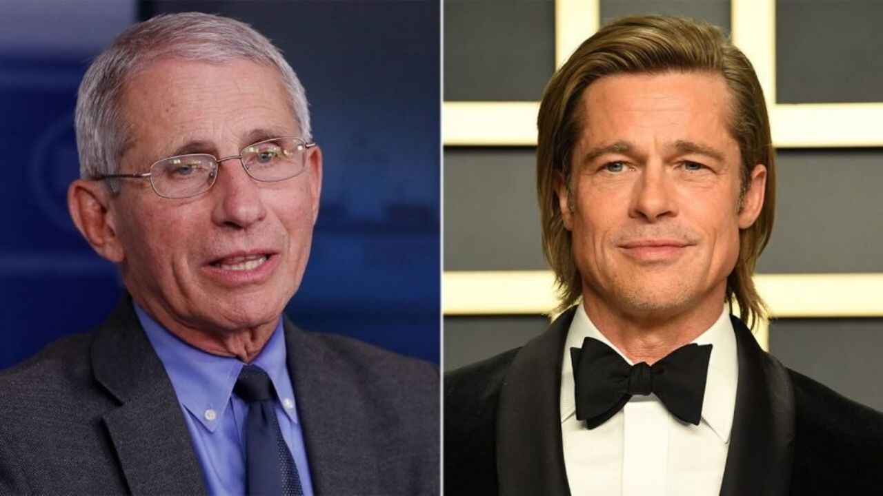 ¿Anthony Fauci pidió a Brad Pitt que lo imitara para burlarse de Donald Trump?
