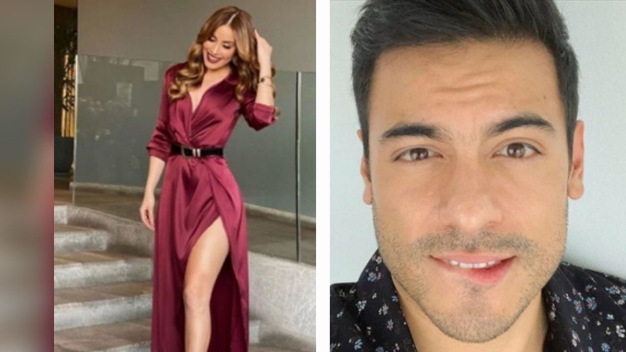 Cynthia Rodríguez deja boquiabierto a Carlos Rivera al lucir corto vestido