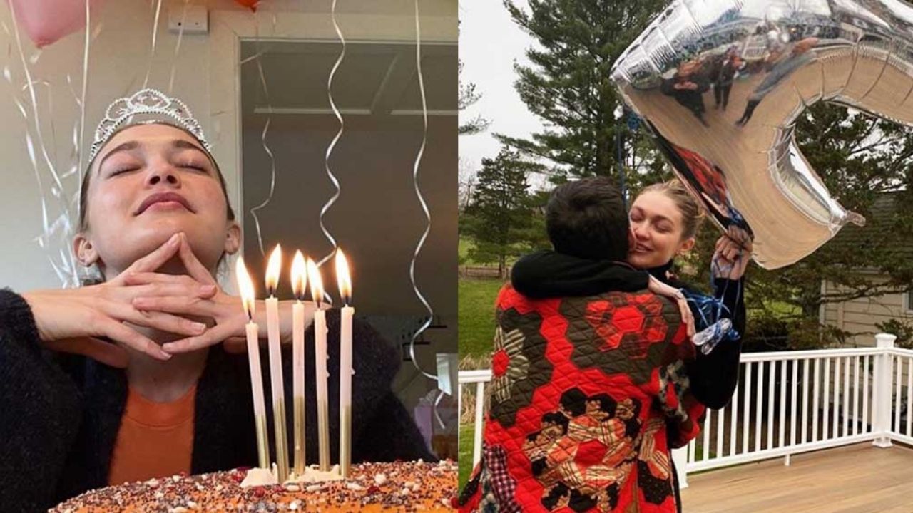 Gigi Hadid celebra su cumple al lado de Zayn y como reina de la cuarentena