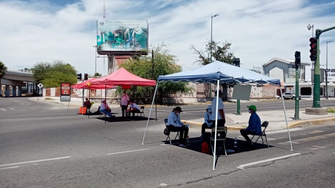 Tiangueros de Hermosillo se manifiestan; piden ayuda a las autoridades