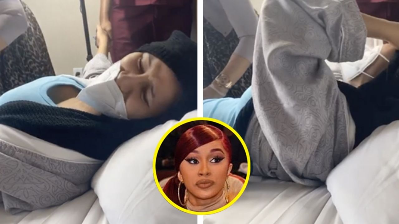 VIDEO: Cardi B sufre tremenda agonía al depilarse su ‘coronavirus’ con cera