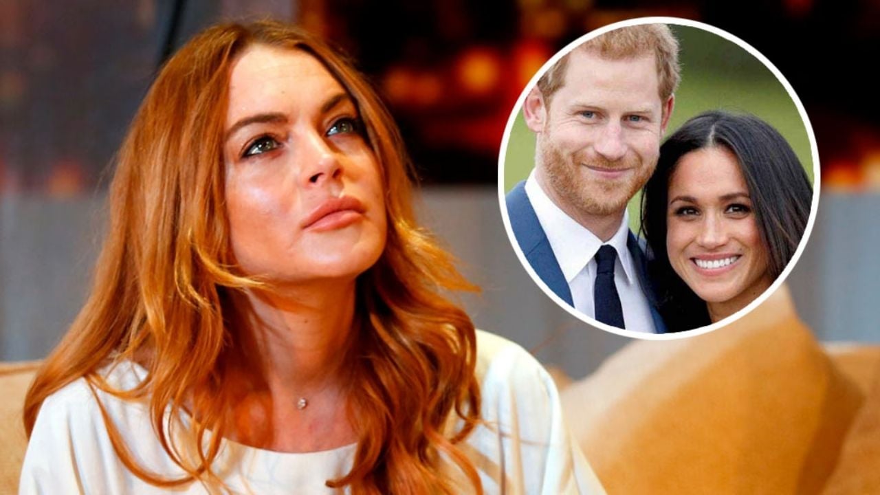 ¿Lindsay Lohan consejera real? la artista habría ayudado a Harry y Meghan Markle
