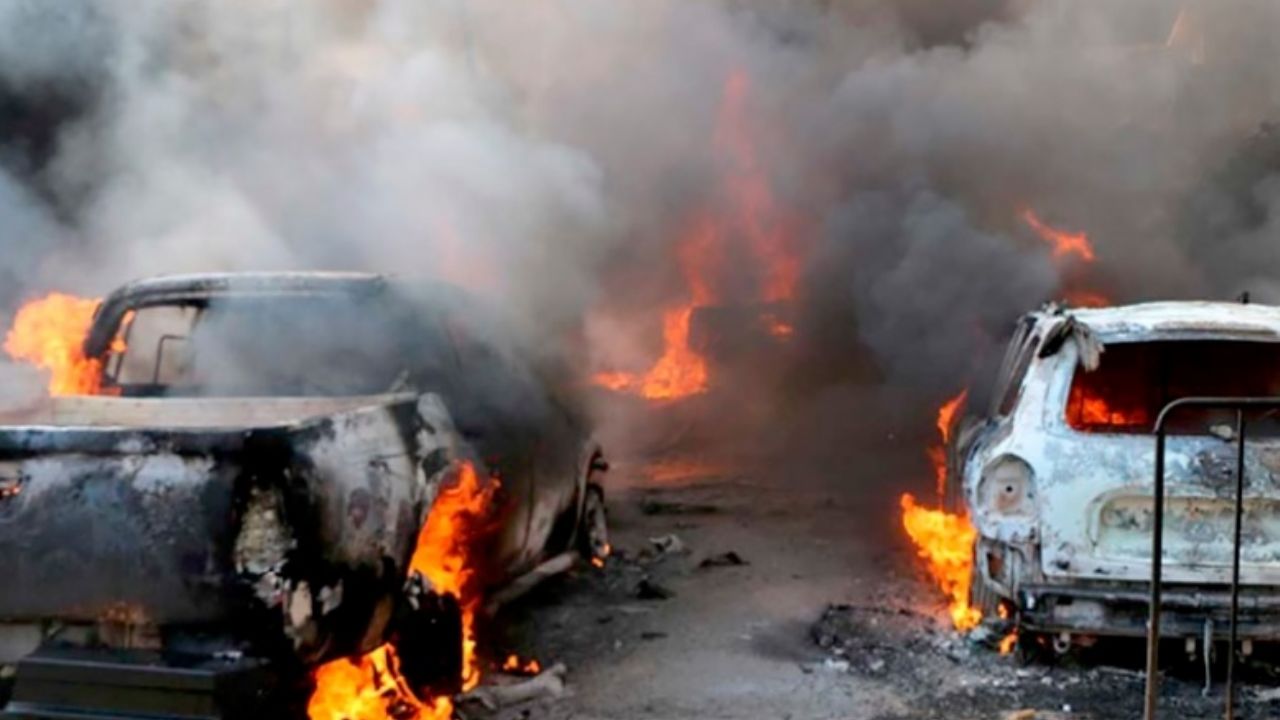 VIDEO: Explota camión bomba en medio de mercado en Siria: hay 35 muertos