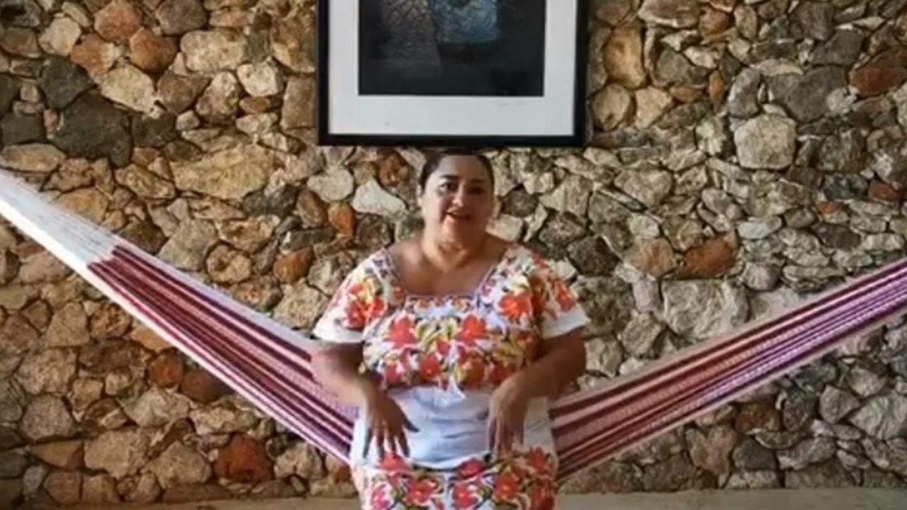 ¡Buena alternativa! Yucateca crea Hamaca Gym para ejercitarse en la cuarentena