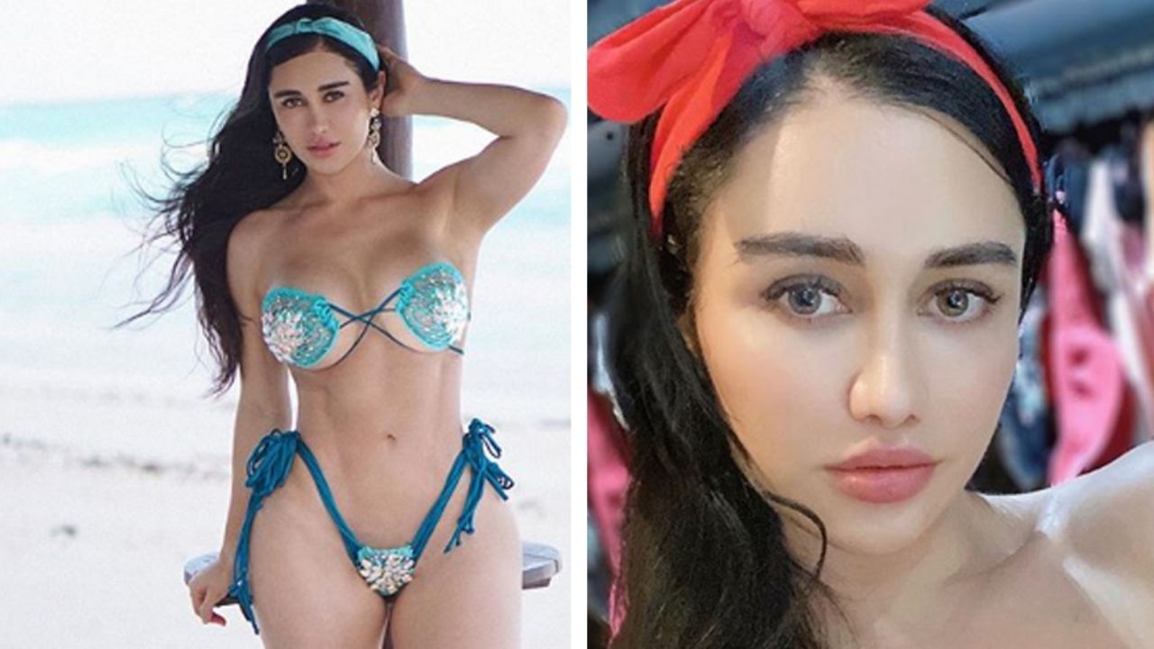 Joselyn Cano burla censura de Instagram con traje de baño transparente