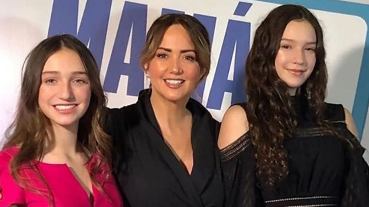 VIDEO: Andrea Legarreta muestra los dotes de modelaje de sus bellas hijas