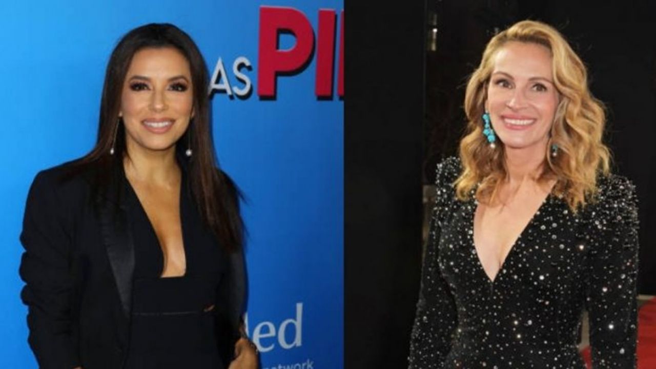 ¡Que solidarias! Eva Longoria y Julia Roberts unidas en contra del coronavirus