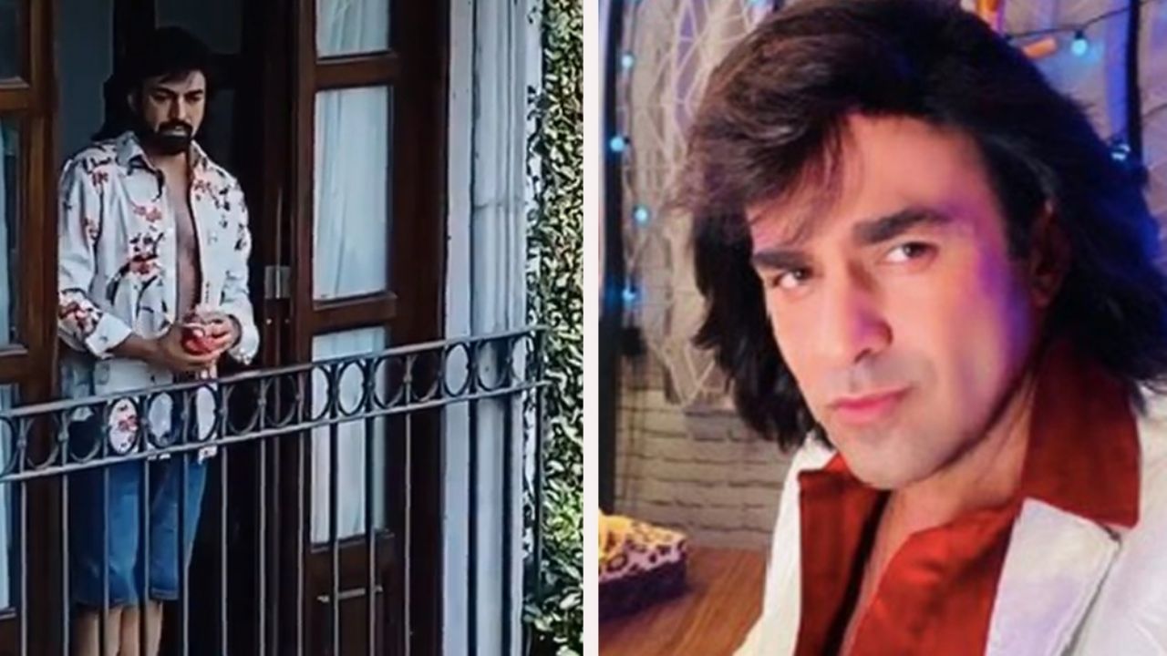 Albertano cuelga su ropa interior en un balcón y así reaccionan sus ‘vecinas’